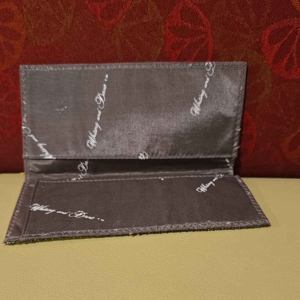 Whiting & Davis Silver Wallet